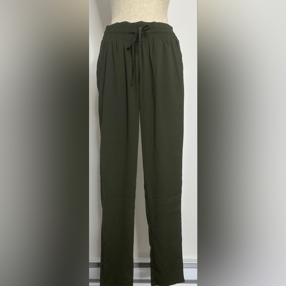 Women Only: Olive Green Carrot Pants